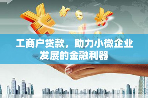 西吉工商户贷款，助力小微企业发展的金融利器