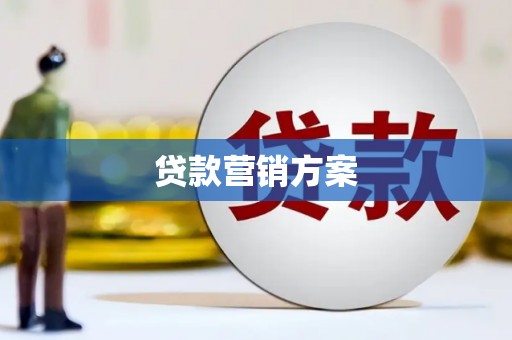 西吉贷款营销方案