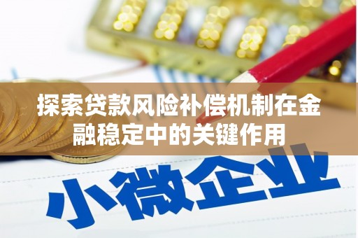 西吉探索贷款风险补偿机制在金融稳定中的关键作用