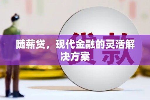 西吉随薪贷，现代金融的灵活解决方案