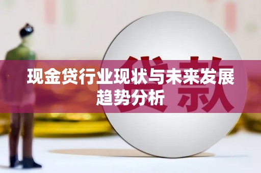 西吉现金贷行业现状与未来发展趋势分析