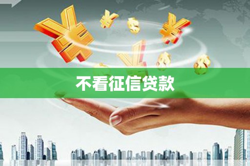 西吉不看征信贷款