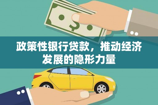 西吉政策性银行贷款，推动经济发展的隐形力量