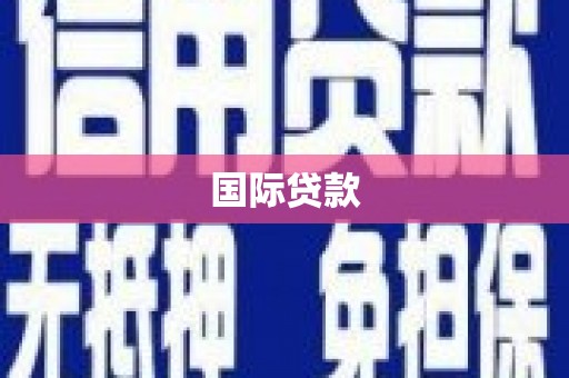 西吉国际贷款