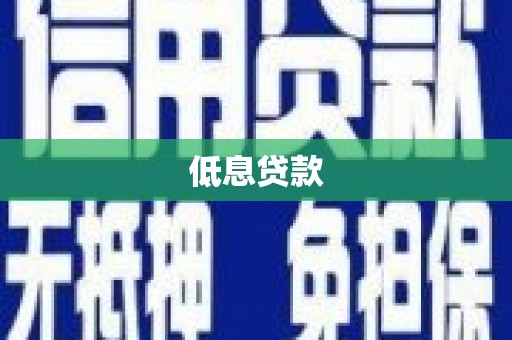 西吉低息贷款