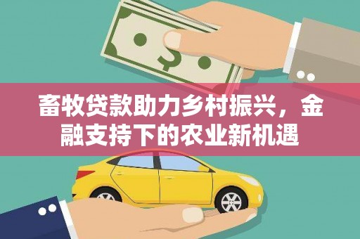 西吉畜牧贷款助力乡村振兴，金融支持下的农业新机遇