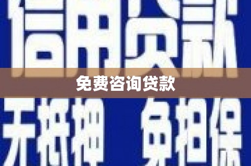 西吉免费咨询贷款