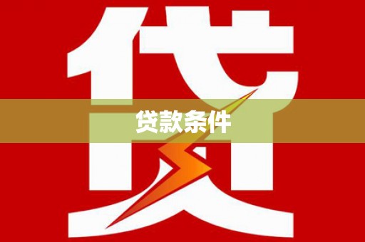 西吉贷款条件