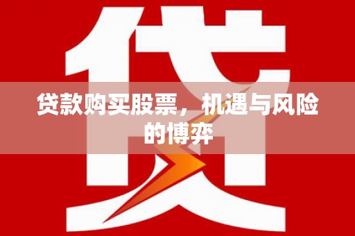 西吉贷款购买股票，机遇与风险的博弈