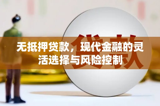 西吉无抵押贷款，现代金融的灵活选择与风险控制