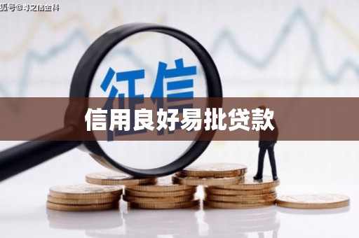 西吉信用良好易批贷款