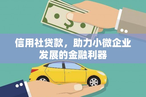 西吉信用社贷款，助力小微企业发展的金融利器