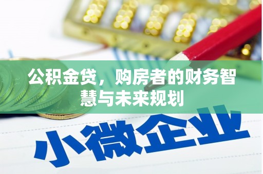 西吉公积金贷，购房者的财务智慧与未来规划