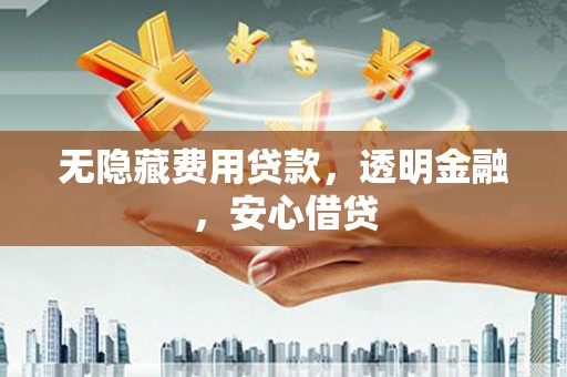 西吉无隐藏费用贷款，透明金融，安心借贷
