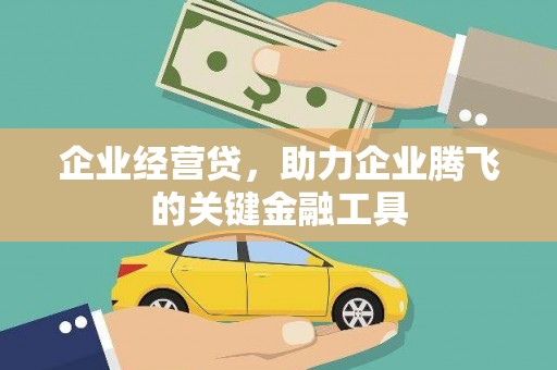 西吉企业经营贷，助力企业腾飞的关键金融工具