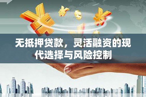 西吉无抵押贷款，灵活融资的现代选择与风险控制