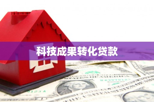 西吉科技成果转化贷款