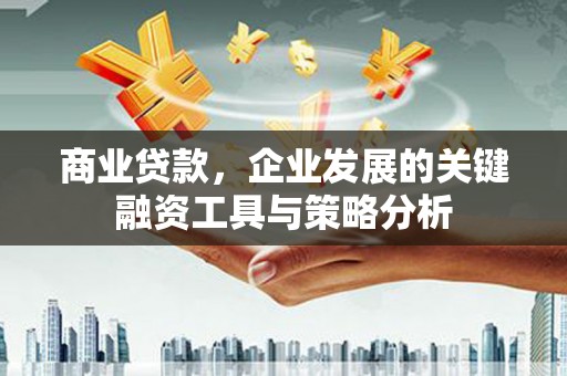 西吉商业贷款，企业发展的关键融资工具与策略分析