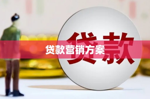 西吉贷款营销方案