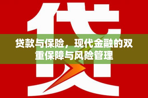 西吉贷款与保险，现代金融的双重保障与风险管理