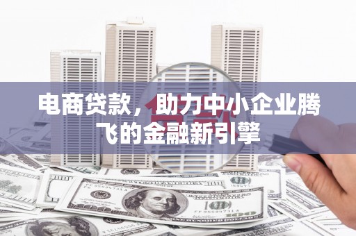 西吉电商贷款，助力中小企业腾飞的金融新引擎