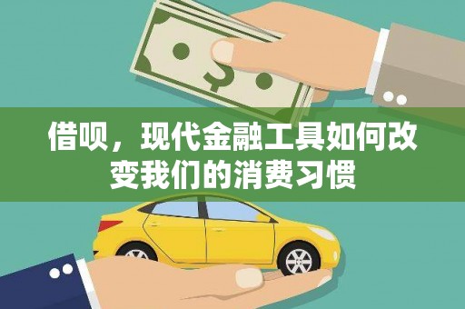 西吉借呗，现代金融工具如何改变我们的消费习惯