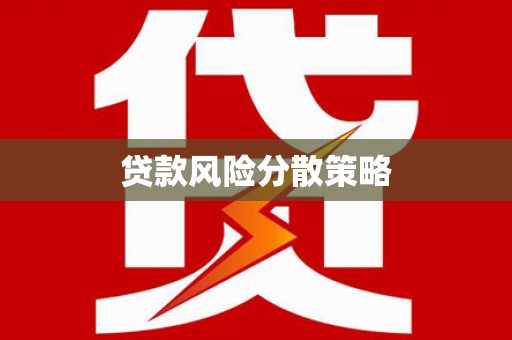 西吉贷款风险分散策略