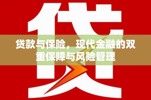 西吉贷款与保险，现代金融的双重保障与风险管理