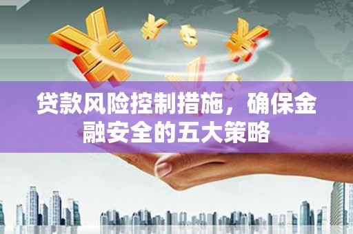 西吉贷款风险控制措施，确保金融安全的五大策略