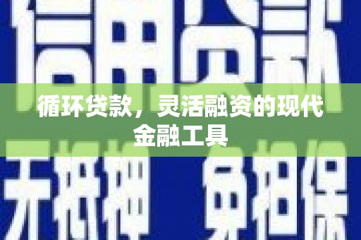西吉循环贷款，灵活融资的现代金融工具