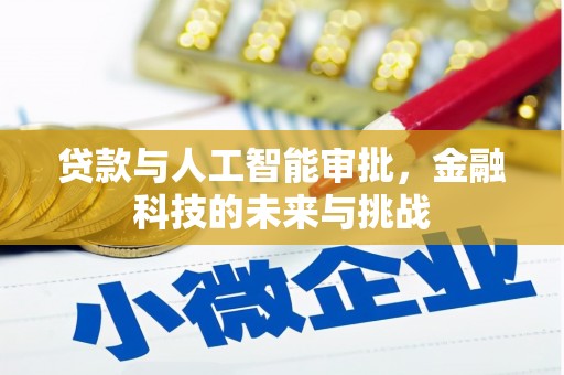 西吉贷款与人工智能审批，金融科技的未来与挑战