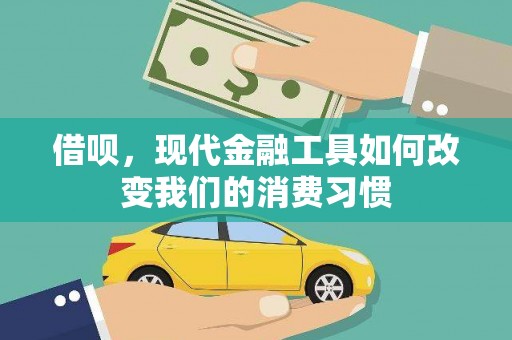 西吉借呗，现代金融工具如何改变我们的消费习惯