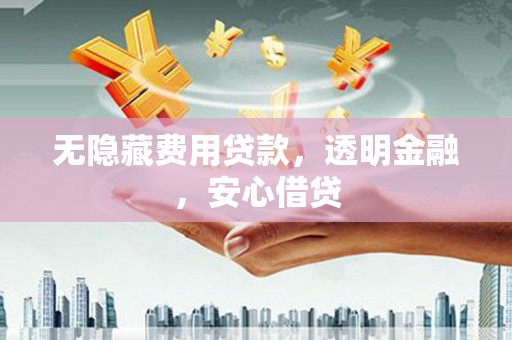 西吉无隐藏费用贷款，透明金融，安心借贷