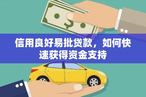 西吉信用良好易批贷款，如何快速获得资金支持