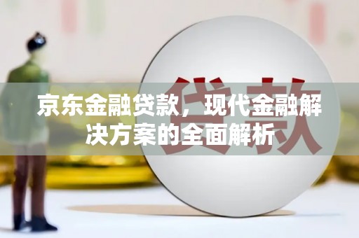 西吉京东金融贷款，现代金融解决方案的全面解析