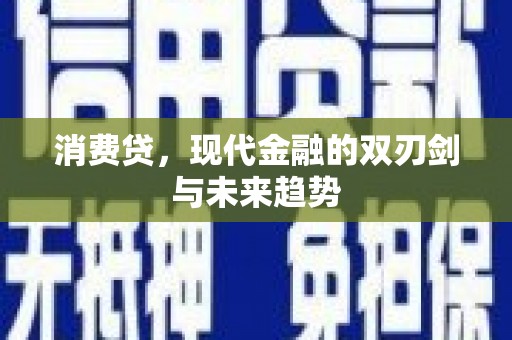 西吉消费贷，现代金融的双刃剑与未来趋势