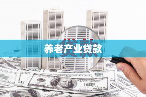 西吉养老产业贷款
