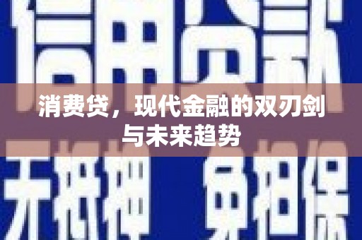 西吉消费贷，现代金融的双刃剑与未来趋势
