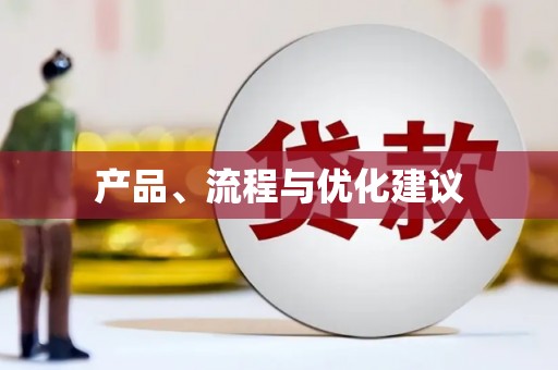西吉产品、流程与优化建议