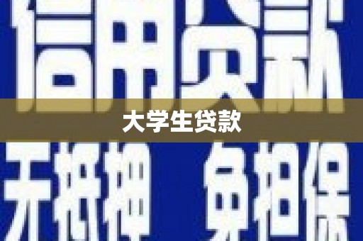 西吉大学生贷款