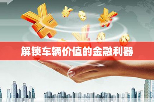 西吉解锁车辆价值的金融利器