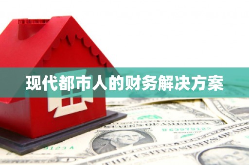 西吉现代都市人的财务解决方案
