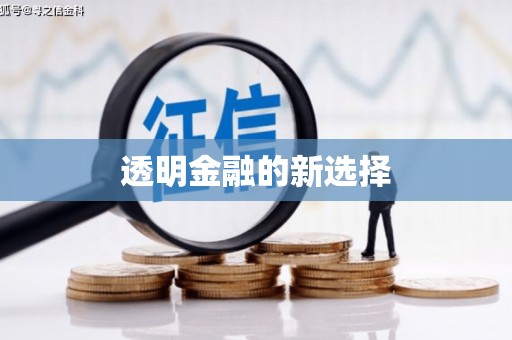 西吉透明金融的新选择